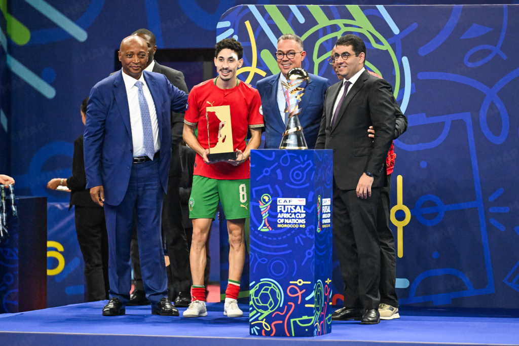 Futsal/CAN-2026: Youssef Jouad élu meilleur joueur de la finale Maroc-Angola